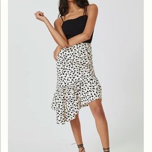 Maeve Slim Flounced Mini Skirt, Anthropologie, Size XS